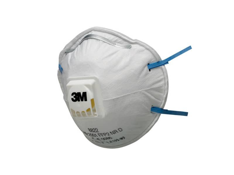Maschera facciale monouso Moulded 3M serie 8000 Classic con valvola FFP2 conf. 10 pezzi – 7100142986