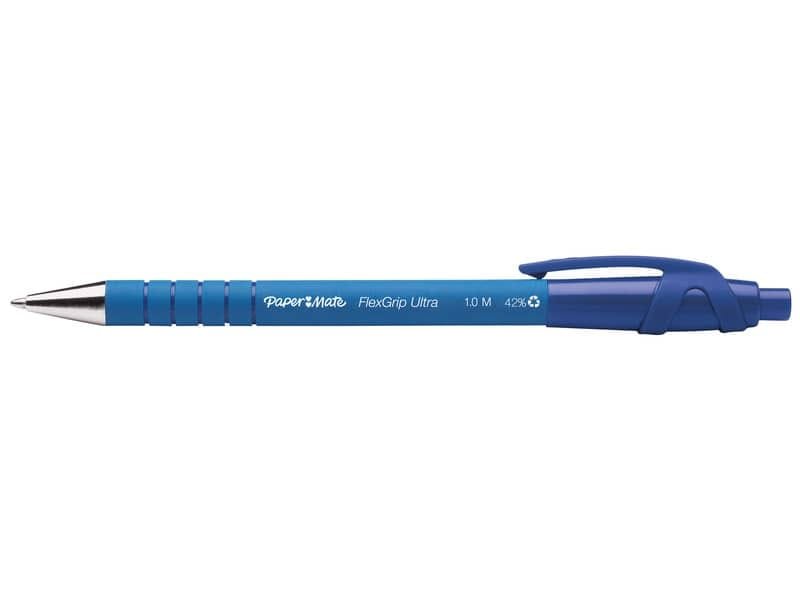 Penna a sfera a scatto Paper Mate Flexgrip Ultra M 1,0 mm blu S0190433