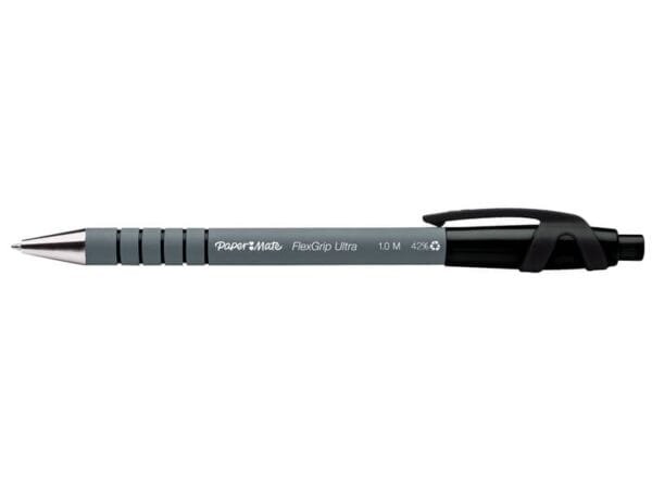 Penna a sfera a scatto Paper Mate Flexgrip Ultra M 1,0 mm nero S0190393