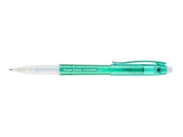 Penna gel Paper Mate Erasable M 0,7 mm verde 1989241