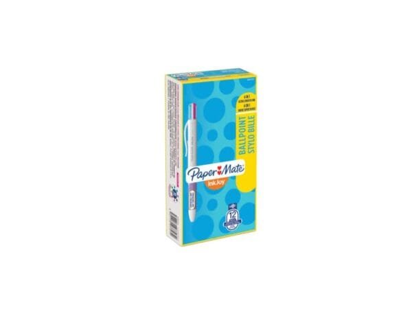 Penna a sfera a scatto Paper Mate Inkjoy Quatro ULV M 1 mm 4 colori fun S0977270