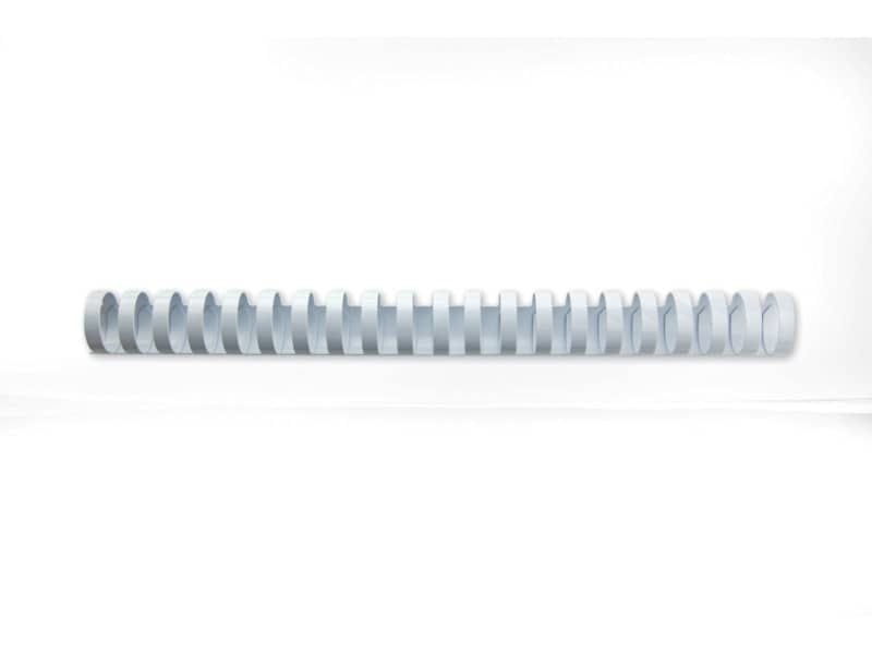 Dorsi plastici a 21 anelli GBC CombBind 28 mm A4 bianco – fino a 240 fogli conf da 50 dorsi – 4028203