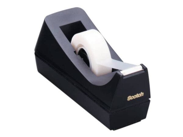 Dispenser per nastro adesivo Scotch© C38 a base appesantita nastri 19 mm x 33 m C38