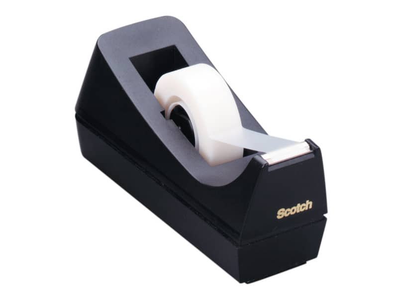 Dispenser per nastro adesivo Scotch© C38 a base appesantita nastri 19 mm x 33 m C38