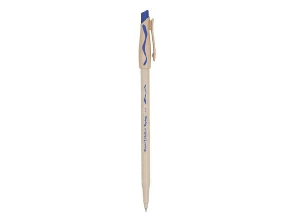Penna a sfera stick Paper Mate Replay cancellabile M 1 mm blu 2109256