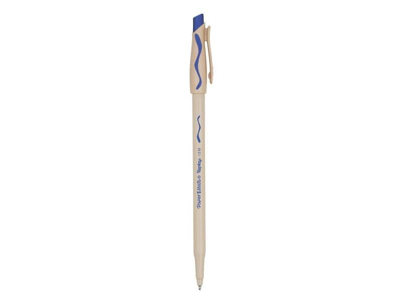 Penna a sfera stick Paper Mate Replay cancellabile M 1 mm blu 2109256