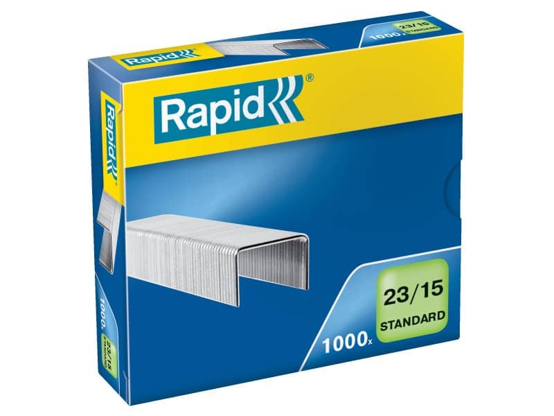 Punti metallici Rapid Standard 23/15  conf. da 1000 – 24869600