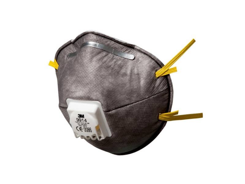 Respiratore monouso 3M FFP1 con carboni attivi con valvola Conf. 10 pezzi – 9914