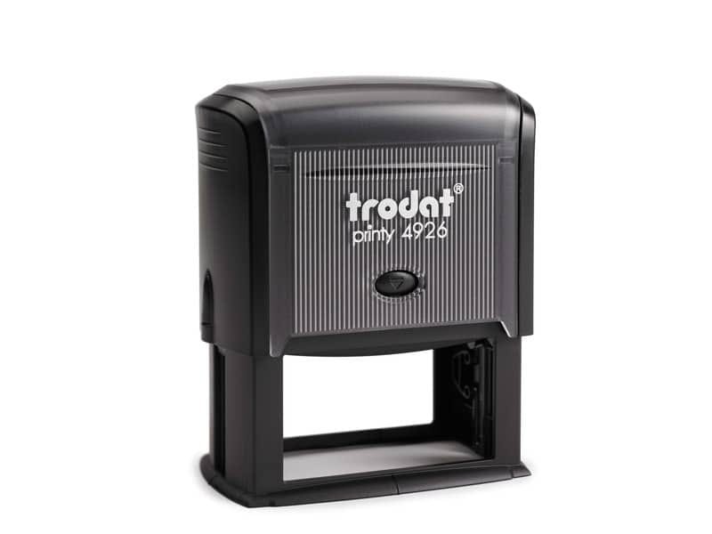 Timbro autoinchiostrante Trodat PRINTY 4926 in plastica 75×38 mm nero 165872