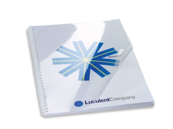 Copertine per rilegatura GBC Hiclear in pvc A4 180 my trasparente conf da 100 copertine - CE011880E