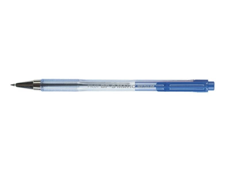 Penna a sfera a scatto Pilot BPS Matic 1,0 mm blu 001621