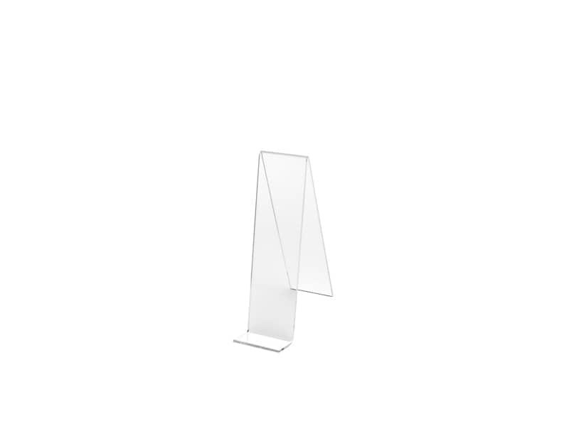 Supporto per libri deflecto© in polimetilmetacrilato 5x11x14 cm 771401
