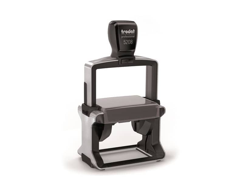 Timbro autoinchiostrante Trodat PROFESSIONAL 5208 4.0 in plastica 68×47 mm nero – 140270