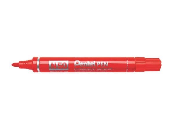 Marcatore professionale permanente Pentel N50 punta conica 4,3 mm rosso N50-B