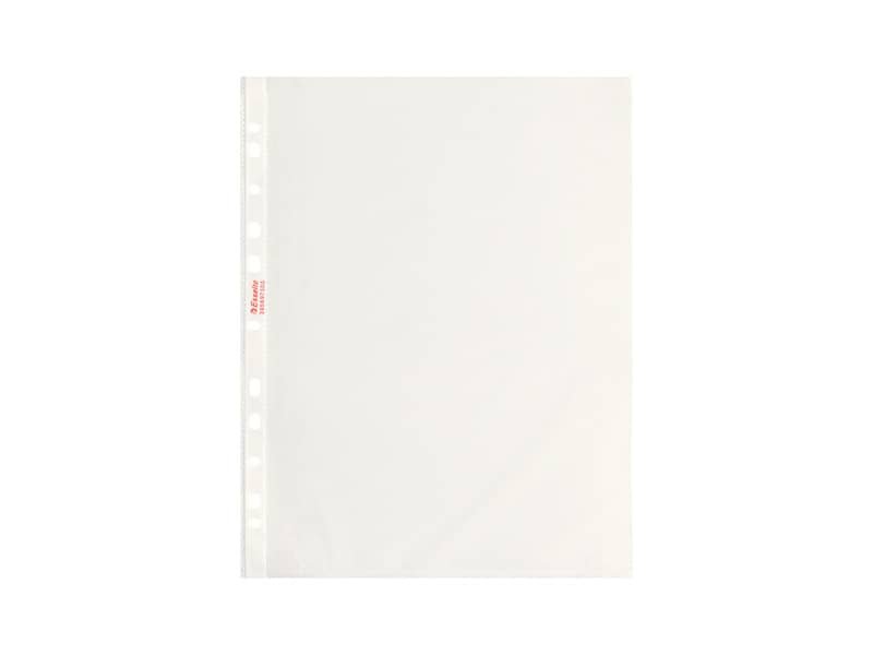 Buste a perforazione universale goffrate Esselte STANDARD PP antiriflesso 22×30 cm conf.200 – 395697300