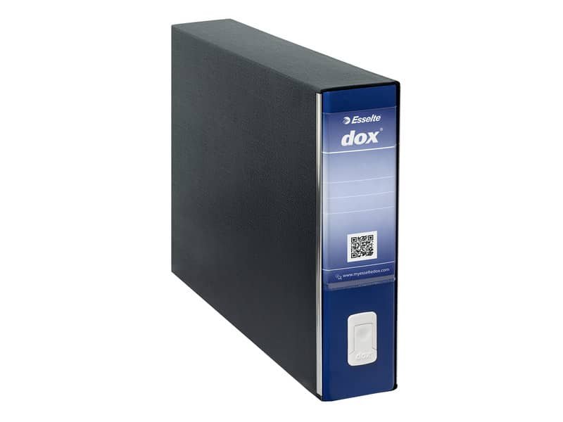 Registratore a leva DOX10 formato A3 42×30 cm – dorso 8 cm blu 000213A4