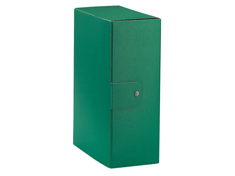 Cartella portaprogetti Esselte C32 EUROBOX dorso 12 cm presspan biverniciato verde – 390332180