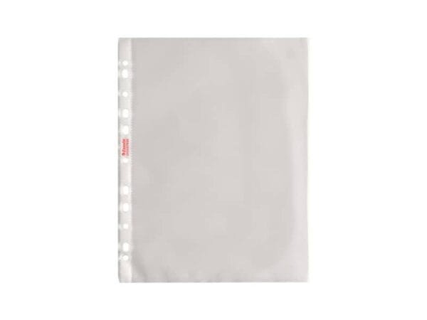 Buste a perforazione universale goffrate Esselte DELUXE 22x30 cm trasparente antiriflesso  conf.100 - 395697600