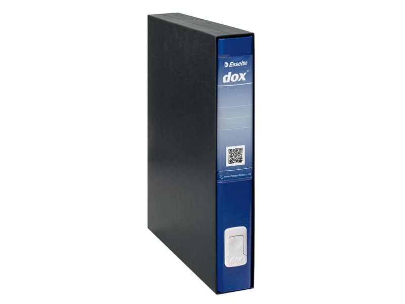 Registratore a leva DOX5 Protocollo 28,5×35 cm – dorso 5 cm blu D26504