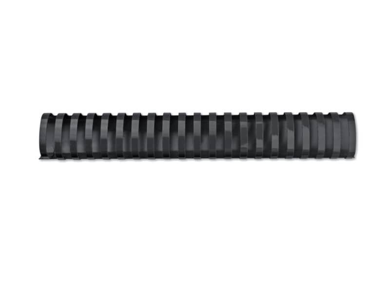 Dorsi plastici a 21 anelli GBC CombBind 32 mm A4 nero – fino a 310 fogli conf da 50 dorsi – 4028184