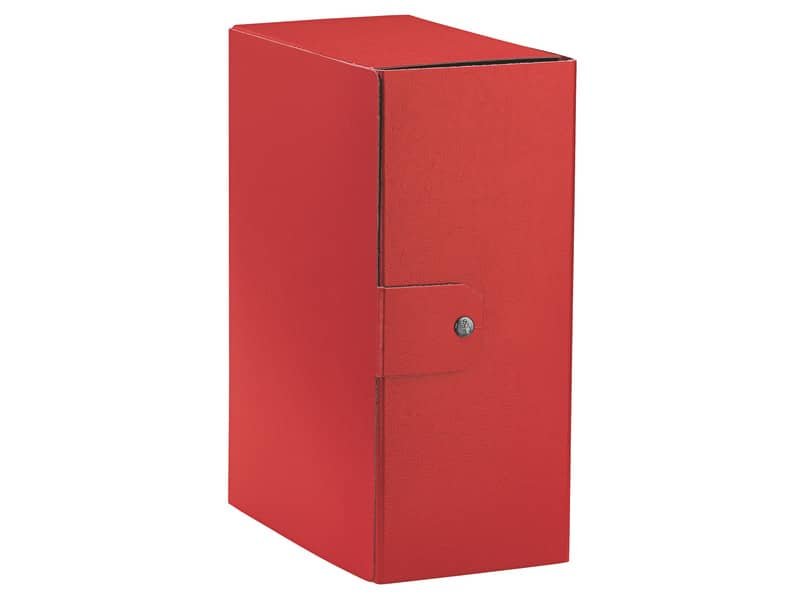 Cartella portaprogetti Esselte C35 EUROBOX 25×35 cm – dorso 15 cm presspan biverniciato rosso – 390335160