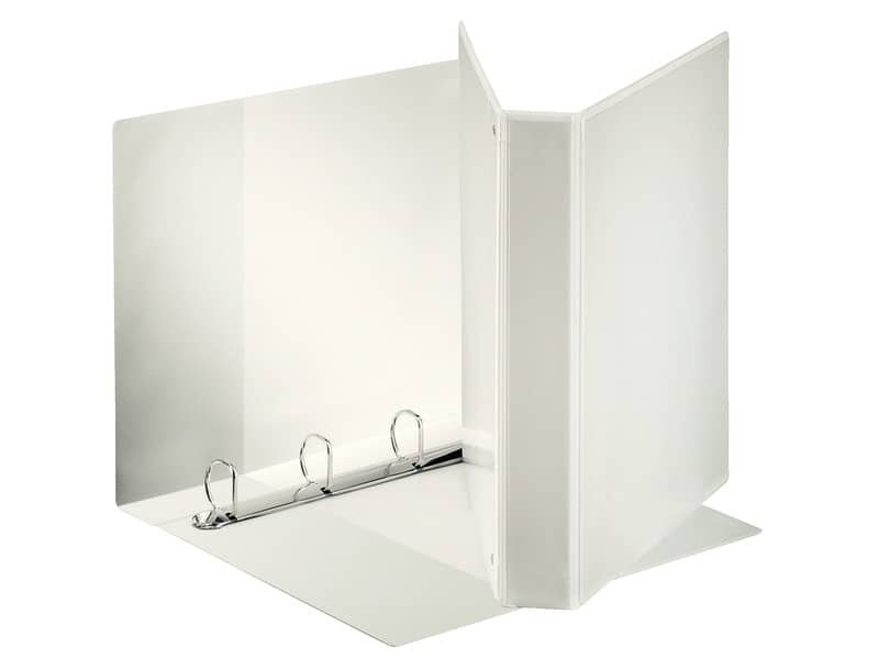 Raccoglitore personalizzabile Esselte Display Maxi a 4 anelli a D 27,5×32 cm dorso 5 cm bianco – 394756000