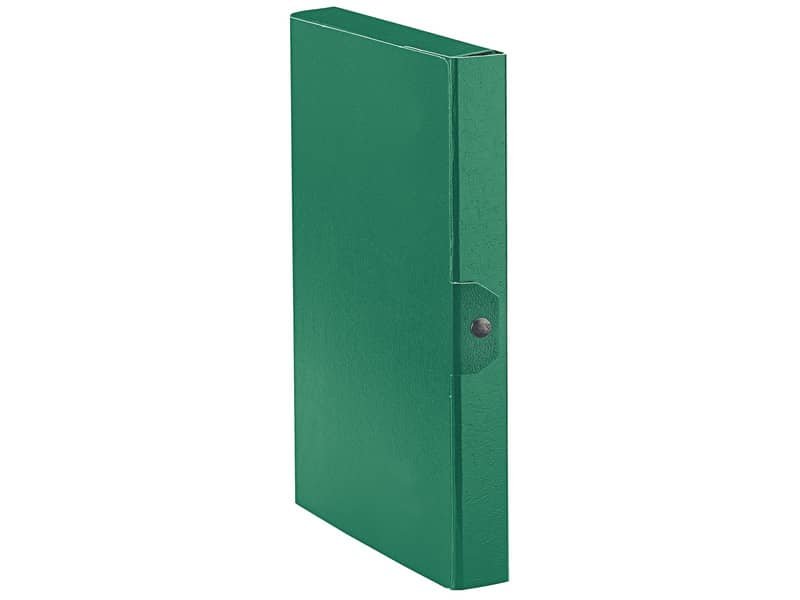 Cartelle portaprogetti Esselte C24 EUROBOX dorso 4 cm presspan biverniciato verde – 390324180
