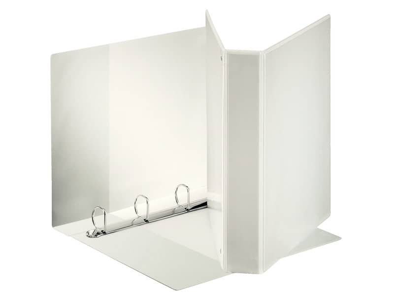 Raccoglitore personalizzabile Esselte Display Maxi a 4 anelli a D 28×32 cm dorso 6 cm bianco – 394753000