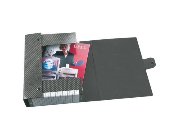 Cartelle portaprogetti Esselte C04 DELSO LINE 25x35cm grigio dorso 4 cm 390304040
