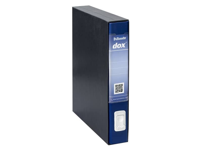 Registratore a leva DOX4 Commerciale 28,5×31,5 cm – dorso 5 cm blu – D26404
