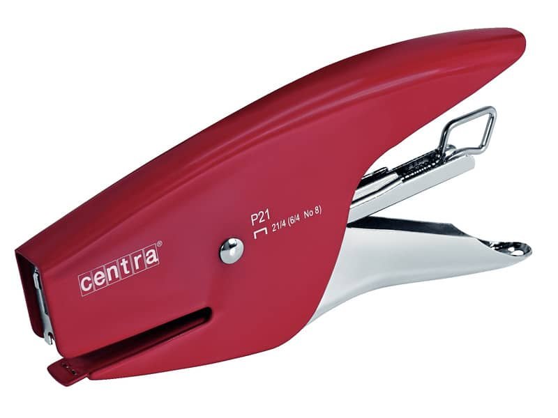 Cucitrice a pinza CENTRA P21 – 15 fogli rosso 626153