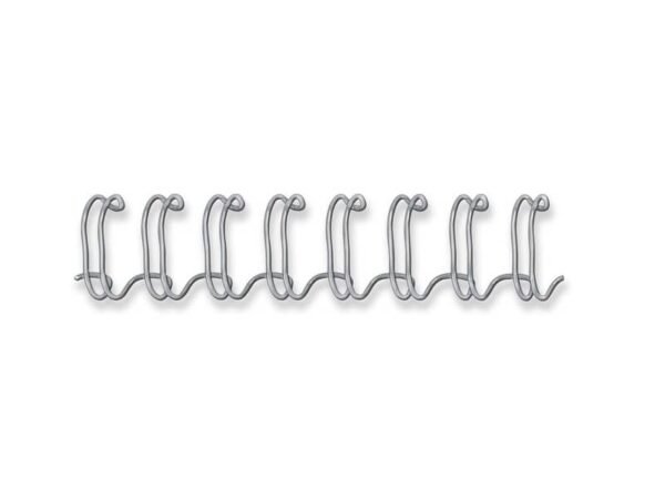 Dorsi metallici FELLOWES argento 10 mm - - capacit… 61-80 fogli conf.100 - 5327901