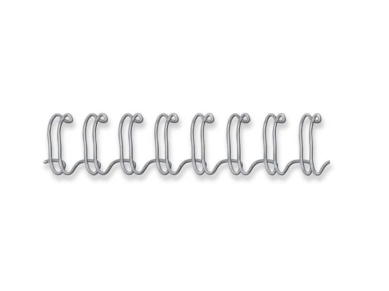 Dorsi metallici FELLOWES argento 10 mm – – capacit… 61-80 fogli conf.100 – 5327901