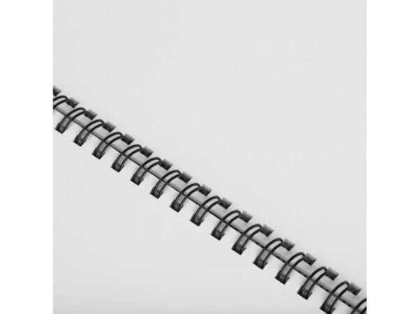 Dorsi metallici FELLOWES nero 8 mm - - capacit… 36-60 fogli conf.100 - 53261