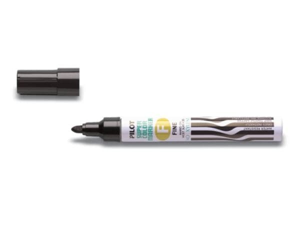 Marcatore punta tonda Pilot SCA 1,0 mm nero 002412