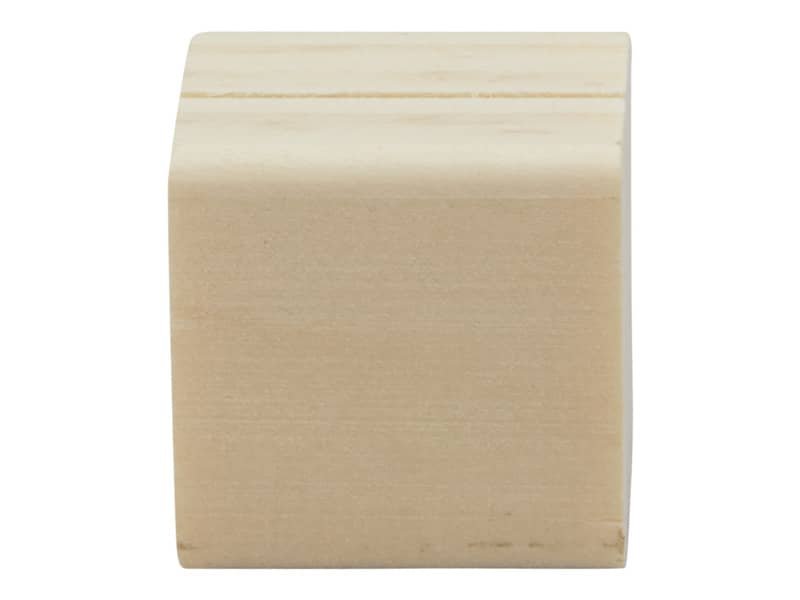Supporti per targhe scrivibili Tag Securit© in legno 2,5×2,5×2,5 cm legno set da 6 cubi – TAG-HLD-TE
