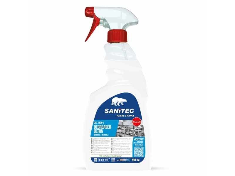 Sgrassatore concentrato multisuperficie SANITEC Ultra marsiglia – 750 ml 1808-S
