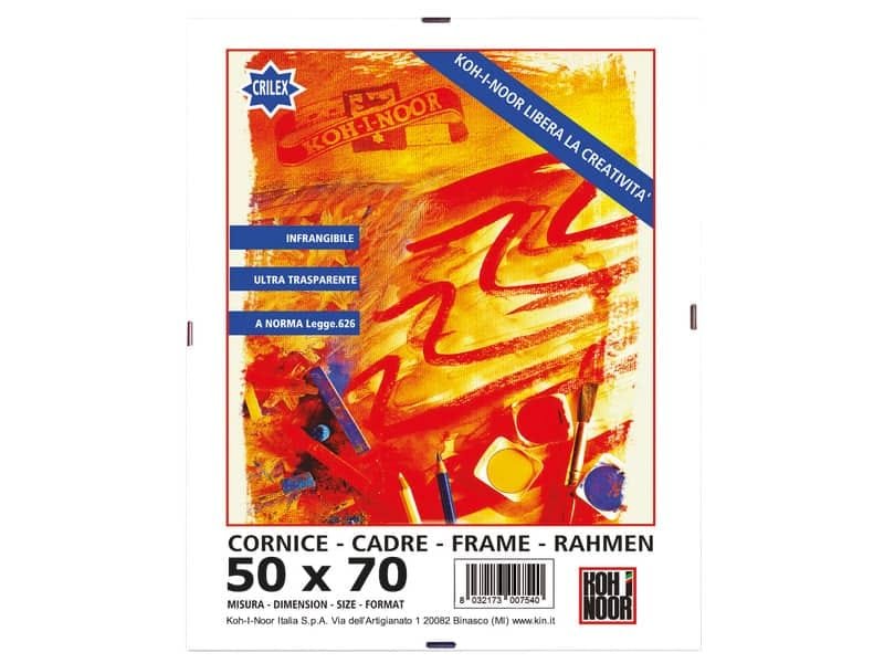 Cornice a vista in crilex KOH-I-NOOR 50×70 cm DK5070C