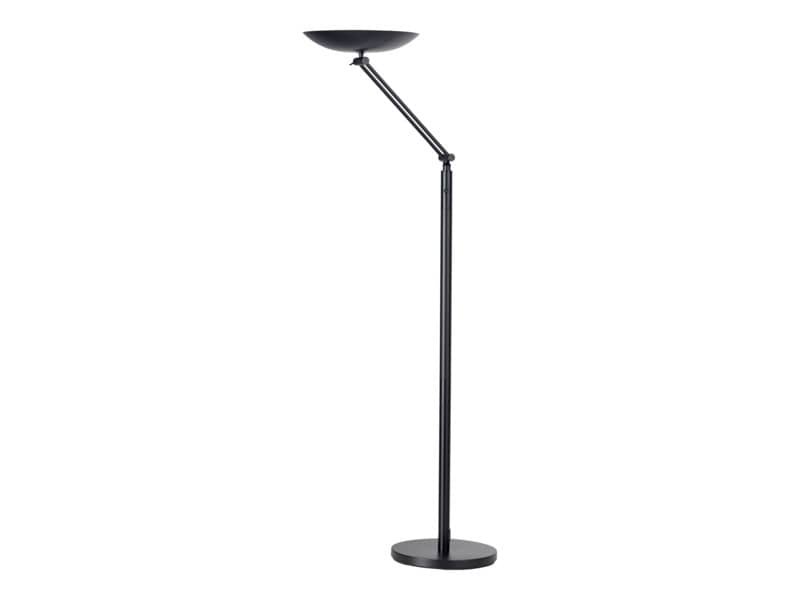 Lampada a terra a led UNILUX Varialux articolata nero 400090469