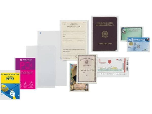 Buste trasparenti a sacco FAVORIT Upocket liscia superior 23x33 cm conf. da 25 - 100460107