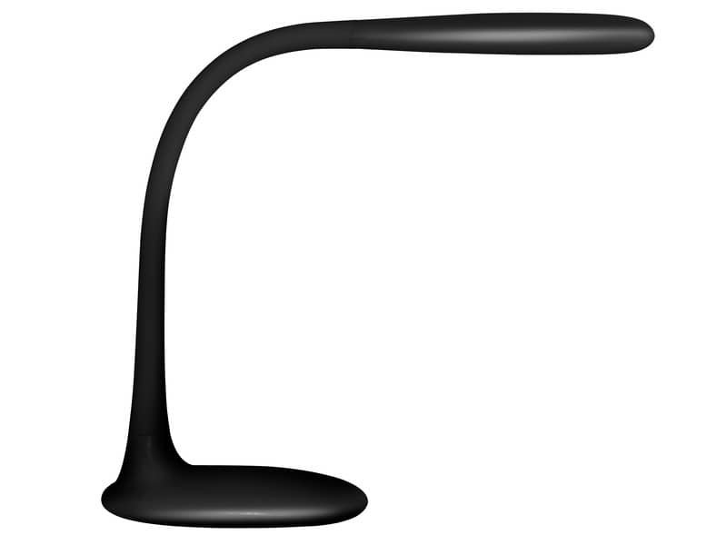 Lampada da tavolo a led UNILUX Lucy nero  400093640