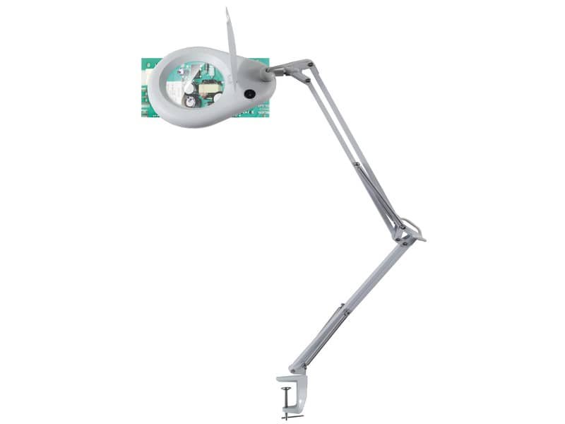 Lampada da tavolo per ingrandimento UNILUX Zoom led bianco 400108073