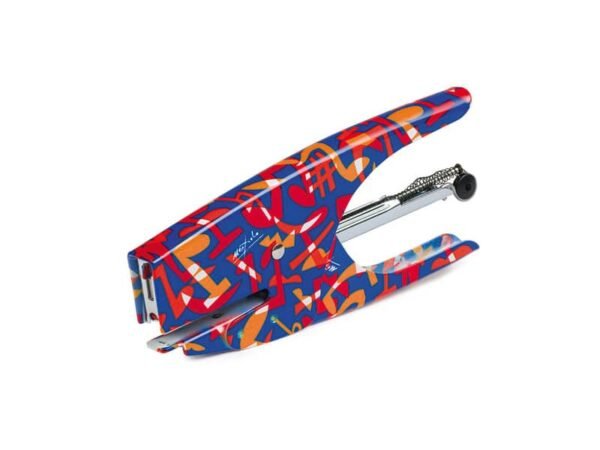 Cucitrice manuale a pinza POP OFFICE COLLECTION acciaio cromato fantasia NOTES passo 6 0081
