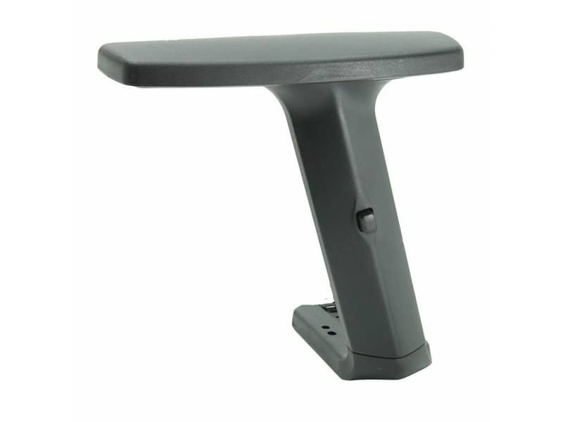 Coppia braccioli regolabili a T Unisit 2 D – nero – ACCBR2DR2