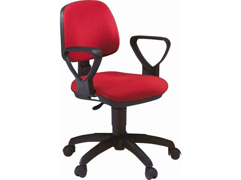 Sedia operativa girevole Unisit Atlas A41B Eco smart rosso A41B/ER