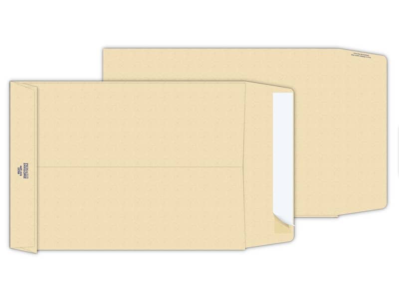 Buste a sacco con soffietto Pigna Envelopes Multi Strip Extra 25+4 x 35 cm avana Conf. 250 pezzi – 0208886