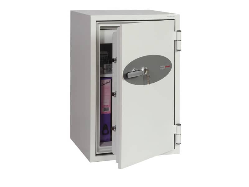 Cassaforte ignifuga Phoenix bianco – Ral 9003 chiusura a chiave di alta qualit…. 84 lt. – FS 0442 K
