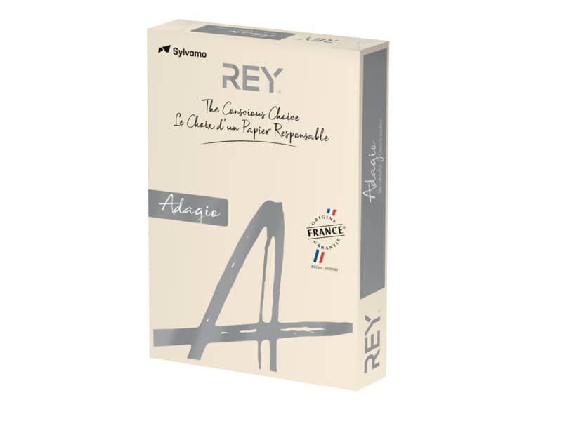 Carta colorata A4 Sylvamo Rey Adagio 160 g/mý avorio – Risma da 250 fogli – ADAGI160X475