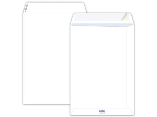 Buste a sacco Pigna Envelopes Competitor Strip 80 g/mý 230x330 mm bianco Conf. da 20 buste - 0654573