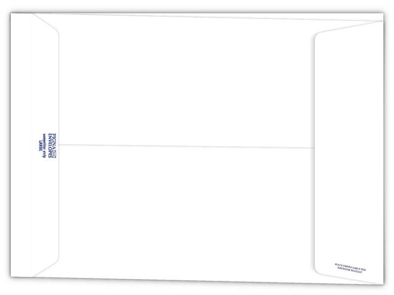 Buste a sacco bianche Pigna Envelopes Competitor strip Large soffietti 4 cm 120 g/mý 250×350 mm  conf. 250 – 0099078